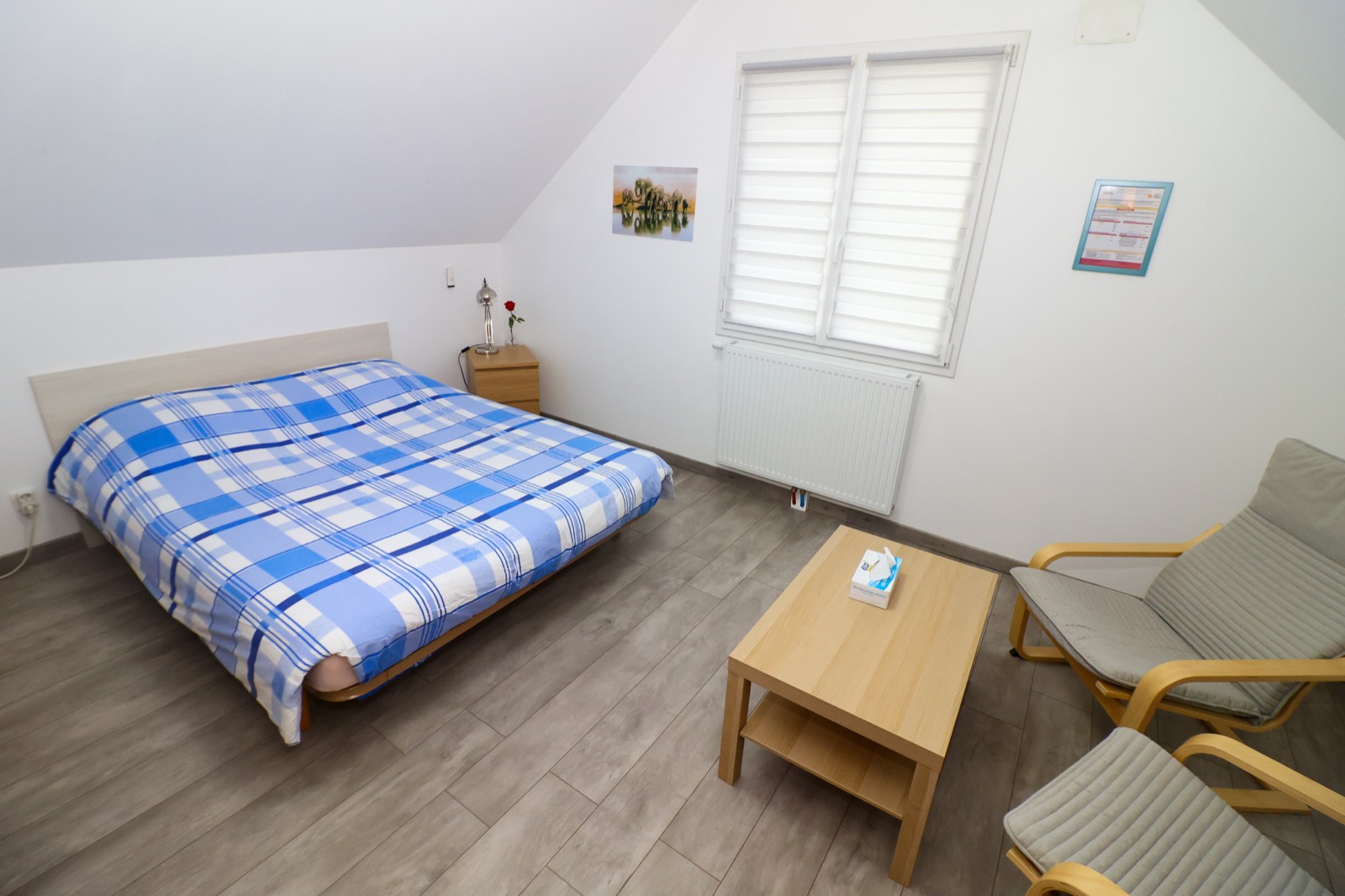 Chambre familiale à l’étage