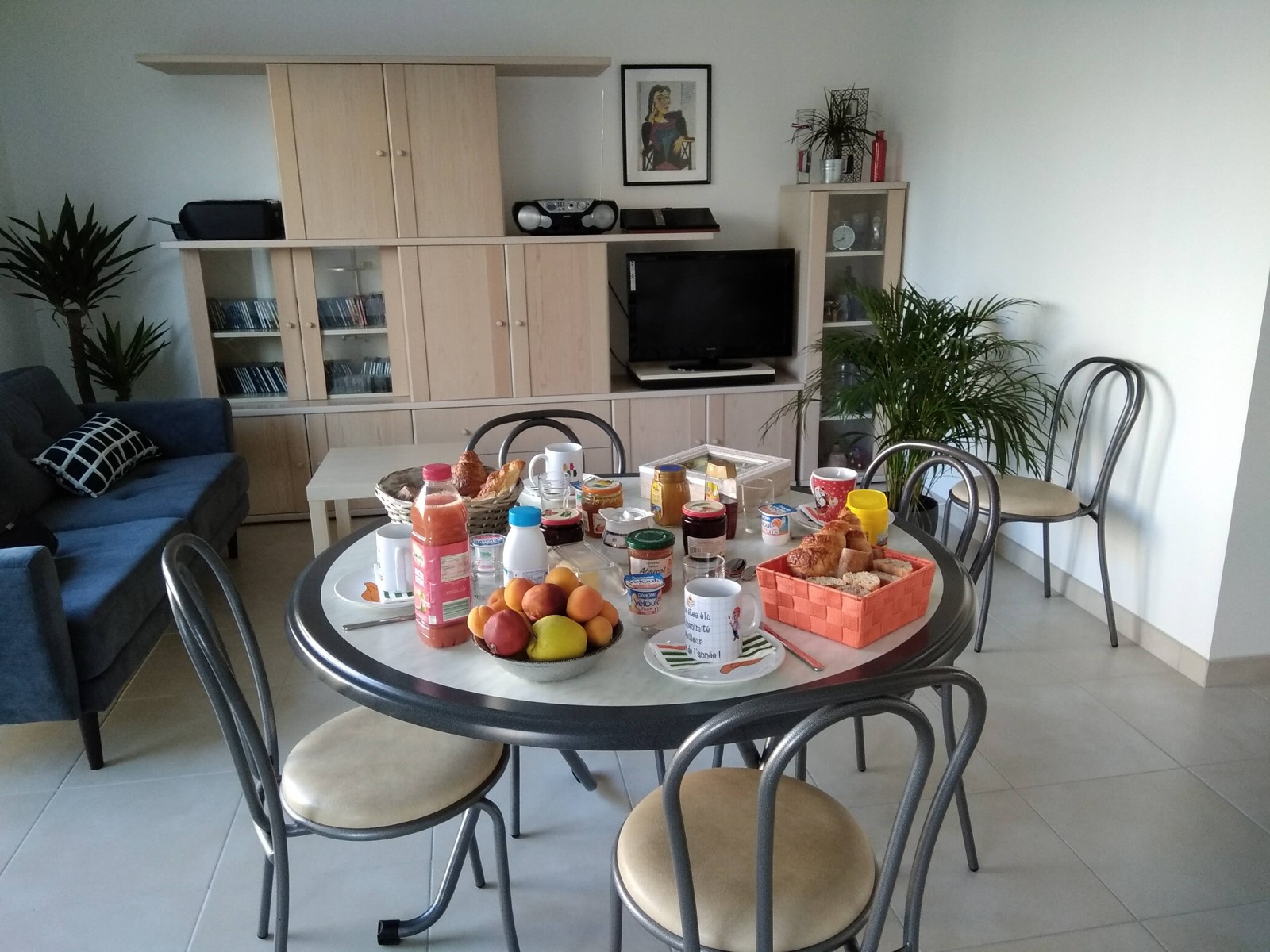Petit-déjeuner continental